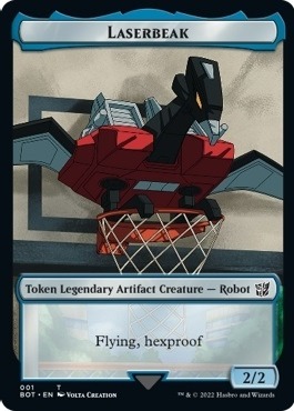 Laserbeak Token - Foil